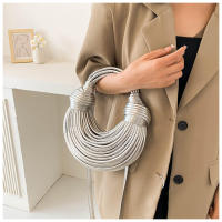 Nuevo Bolso de mano tejido a mano para pan y fideos, con cable eléctrico, para hombro, - details 42