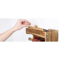 Estante de Vino de Madera