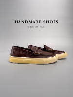 Cuero lavado al agua, primera capa de cuero de vaca, zapatos de hombre hechos a mano, estilo vintage. - details 28