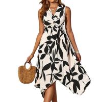 Vestido estampado de verano para mujer, moda - details 1