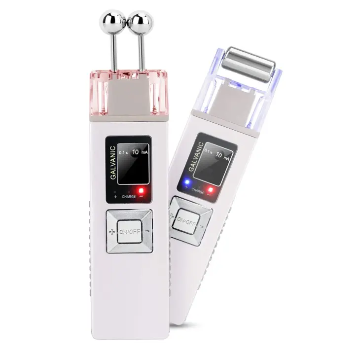 Masajeador facial de microcorriente con tecnología galvanica de Iones para blanquear, reafirmar y Antienvejecimiento - 1