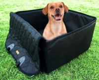 Hamaca de asiento de coche para perros, funda protectora 2 en 1 para mascotas, cesta impermeable para gatos - details 9