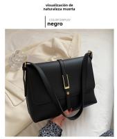 Bolso retro grande y sencillo para mujer, bolso de hombro para axila, bolso de mensajero popular, - details 2