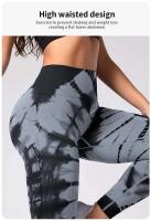 Pantalones de Yoga Sin Costuras de Cintura Alta Monos Deportivos de Entrenamiento con Lift de Cadera para Mujeres Centros de Fitness - details 5