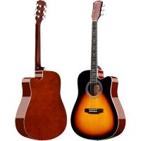 4/4 Guitarra Electroacústica para Adultos Zurdos, Guitarra Principiante Folk con Accesorios Completos (41 Pulgadas) - details 15