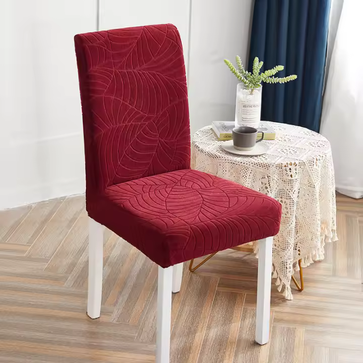 Fundas de Silla de Comedor Universales Ajustables Cubierta Protectora Elástica para Sillas Lavables - 1