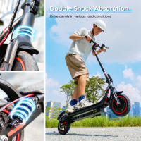 IScooter W7-patinete eléctrico plegable para adultos, patinete eléctrico de 35 KM/H, patinete eléctrico de 350W, patinete de 36V y 7,8Ah - details 5