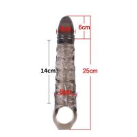 Funda reutilizable Leten, condón extensor grande, retrasa la eyaculación, alarga el pene masculino, juguetes sexuales para adultos para hombres - details 11