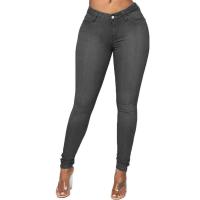Vaqueros desgastados de mujer Pantalones lápiz Tallas grandes - details 1