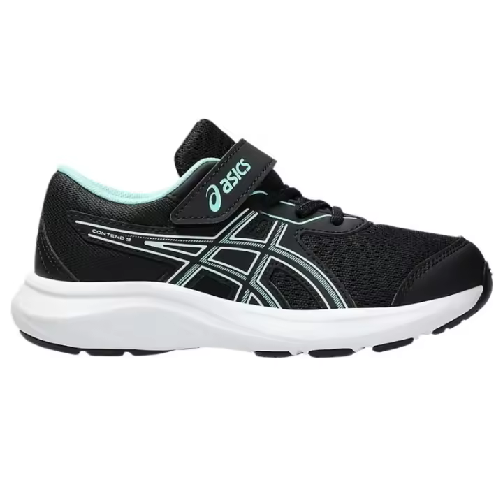 ZAPATILLAS DE RUNNING Leten CONTEND 9 PS PARA NIÑOS EN NEGRO/ILLUMINATE MINT - 1