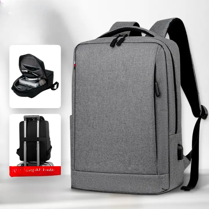 Mochila para hombre Mochila informal de moda Mochila de viaje para mujer Bolsa impermeable para computadora - 1
