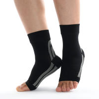 Tobillera deportiva de compresión para esguince, tendinitis de Aquiles, fascitis Plantar, pie lesionado, 1 par - details 10