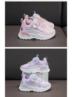Zapatos de marca para niños, zapatos de princesa para niñas, zapatos deportivos transpirables para tenis, zapatos para correr escolares para niñas, zapatos para niños, zapatillas antideslizantes - details 11