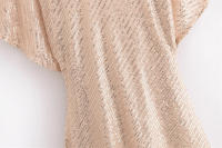 OUWU- Mini Vestidos Sin Espalda Con Lentejuelas Para Mujer, Vestidos Cortos Elegantes De Manga Corta A La Moda Para Mujer, Vestidos De Fiesta De Noche - details 7