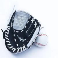 Guantes de béisbol gruesos para adultos, guantes protectores de Softbol de 12,5 pulgadas, equipo protector de manos deportivo resistente al desgaste de PVC - details 2