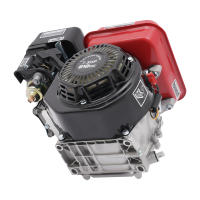 Motor de gasolina 7,5 ps, motor de kart industrial de 4 tiempos, 1 cilindro, 3600 RPM (negro rojo) - details 1