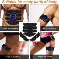 Masajeador de carga USB 8 para cintura, entrenamiento de músculos abdominales, masaje adelgazante y parches Fiess - details 4