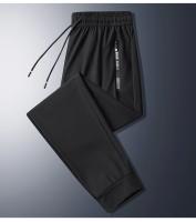 Pantalones de Seda Helada de Verano para Hombre Ropa de Trabajo de Estilo Holgado - details 12