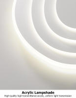 [1 año de garantía] TOMAX Luz principal de la sala de estar Lámparas redondas de dormitorio Arte minimalista Luces de techo Diseño minimalista moderno Luz de techo inteligente - details 21