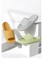 Zapatillas de plataforma gruesa para hombre y mujer, sandalias de plataforma de suela suave ligera, zapatos de playa antideslizantes informales para verano - details 9