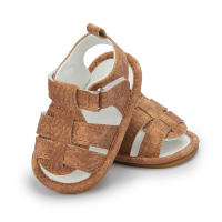 Zapatillas De Verano Para Bebés KIDSUN Sandalias De Lona No Slip Primera Caminadora Para Niñas Y Niños Talla True Fit Para 0-18 Meses - details 4