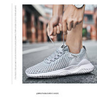 Zapatillas de correr de verano para hombre, zapatillas ligeras y transpirables de malla de aire para hombre, calzado para correr al aire libre, caminar, entrenamiento atlético - details 21