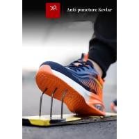 Zapatos de seguridad para hombres, cojín de aire, antigolpes, antipunción, zapatos de trabajo de protección, botas de seguridad indestructibles de acero del dedo del pie, zapatillas de trabajo deportivas - details 3