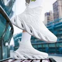 Zapatos de amortiguación para carreras, zapatillas antideslizantes transpirables Unisex, zapatillas de deporte de lujo para carreras, zapatillas transpirables para correr a la moda - details 22