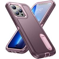 Funda resistente antigolpes militar híbrida 3 en 1 para iPhone 16 Pro Max 11 12 13 14 15 Pro Max 15 Plus 16E cubierta dura para teléfono con soporte para PC - details 11