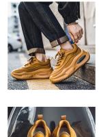 Zapatos deportivos informales con colchón de aire para hombre, zapatos de algodón con aislamiento grueso y felpa y suela aumentada - details 15