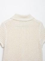 Estilo nueva chaqueta de ropa de mujer falda de punto a cuadros decorada con borlas - details 22