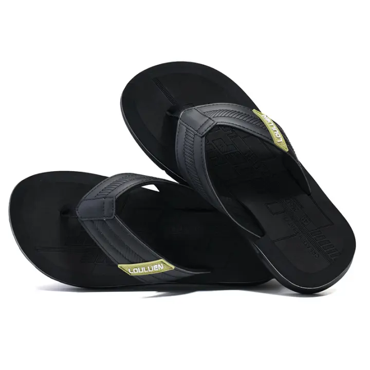 Sandalias casuales de verano, zapatillas geniales casuales para hombre al por mayor, versión coreana de zapatos de playa de moda. - 1