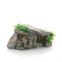 Decoración de Resina de Agujero de Escondite para Reptiles Plataforma de Solachado para Tortuga - details 4