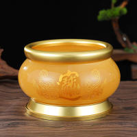 Buda de Jade Liuli en Casa Ofrenda Interior con Sutra del Corazón y Flor de Loto - details 11