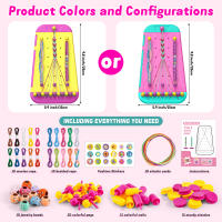 Kit para hacer pulseras de la amistad, Juego popular para hacer pulseras de cuerda, manualidades, Artes y usos - details 1