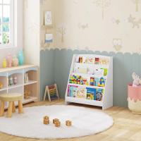 Librería Infantil Estantería para 4 Niveles Mueble Blanco para Libros Adecuado para Habitación Infantil y Guardería 61x30x70 cm - details 4