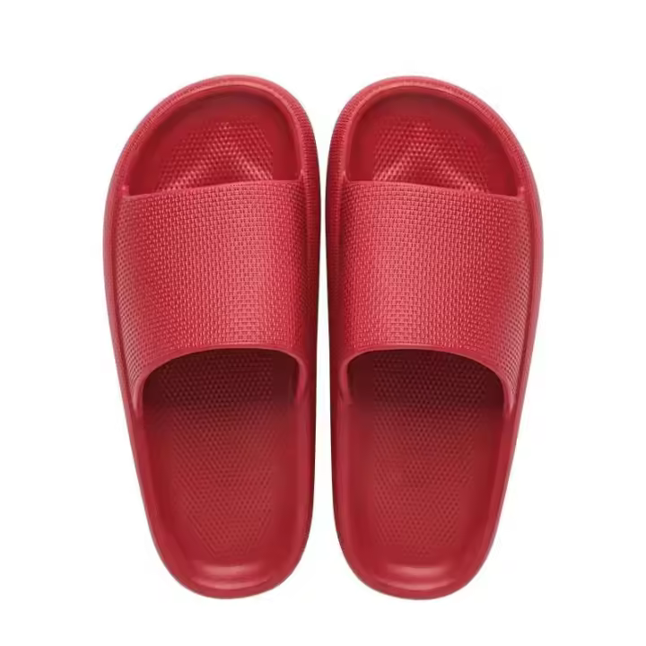 Zapatos de baño cómodos de EVA multicolor para hombre y zapatillas de casa expuestas con tobogán para mujer - 1