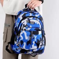 Nueva mochila escolar para niños, mochila de nailon de gran capacidad para estudiantes, mochila de viaje para adolescentes, niños y niñas, para acampar al aire libre - details 4