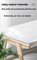 ✨4-12 Seater✨PVC Tablecloth Transparent Rectangular Heat Resistant Waterproof soft glass Table cover - details 3