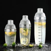 Coctelera de plástico para el hogar, utensilios de bar, taza mezcladora de vino, 1 piezas, 300ml/500ml/700ml/1000ml - details 1