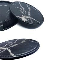 Juego de 6 salones de mesa estilo mármol para bar con soporte, decoración de cocina y comedor - details 3