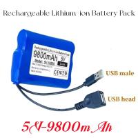 Microordenador de Chip único recargable 18650 para lámpara LED para exteriores con batería de litio de 5V 6800mAh-12800mAh, ventilador USB, Altavoz Bluetooth - details 3