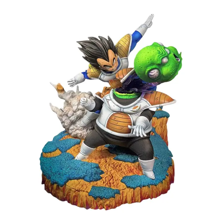 Figuras de Vegeta Vs Guldo, Ginyu Force, Vegeta, estatua, modelo coleccionable, juguetes, muñecas, regalos de cump - 1