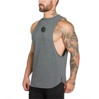 Camisetas sin mangas de Fitness para hombre, ropa de gimnasio, culturismo, entrenamiento, chaleco de algodón, informal, transparente - details 5