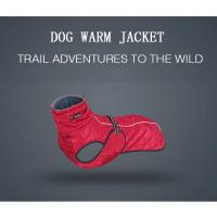 Chaqueta reflectante impermeable para mascotas, abrigo de algodón cálido para perros medianos y grandes, ropa para exteriores, chaleco de invierno, Labrador - details 0