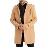 Abrigos de lana informales para hombre, abrigos largos de moda para exteriores - details 2