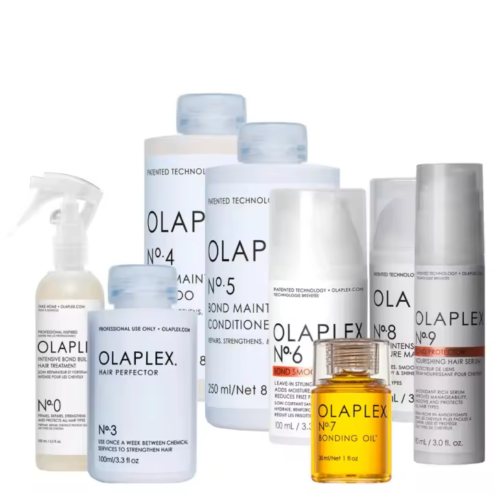 Sistema Completo de Reparación de Cabello Olaplex Fortalece y Protege el Cabello 155ml a 90ml - 1