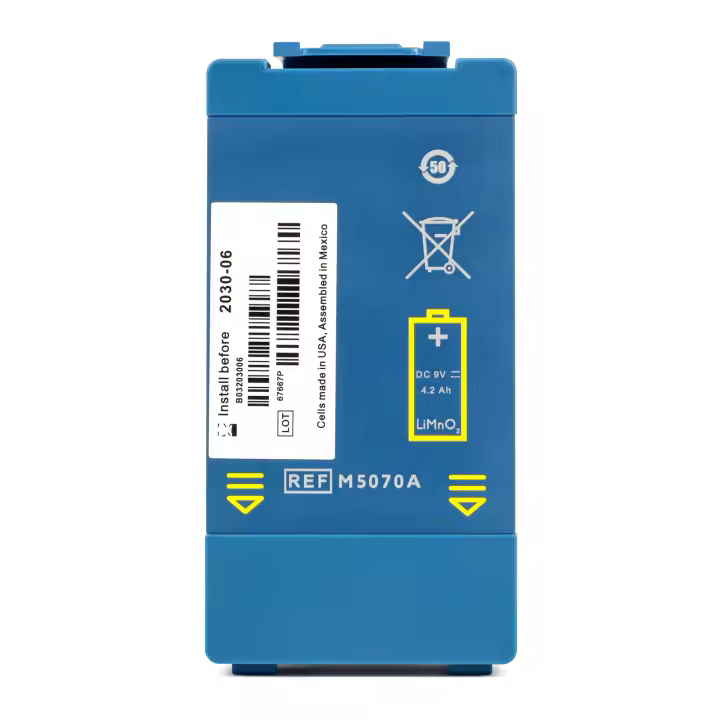 Batería M5070A para desfibrilador HeartStart Home OnSite AED FRx HS1 M5066A M5067A - 1