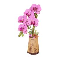 Robotime Rowood Búqueme de Flores DIY Regalo Hecho a Mano Ecológico Rompecabezas de Madera 3D para Decoración de Hogar - details 1