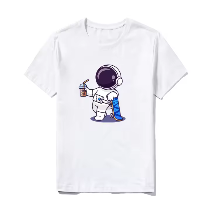 Camiseta Gráfica de Algodón Unisex Suave, Transpirable, Duradera Corte Clásico para Uso Diario - 1